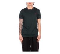 Fred Perry, Homme, Tops, Vert, Taille: S Twin Tipped T-Shirt