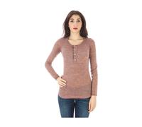Fred Perry - Long Sleeve Sweater - Femme - Pulls - Rose - Taille: 40 FR
