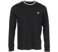 Fred Perry Long Sleeve Twin Tipped T-Shirt, T-Shirt Homme - XL