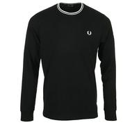 Fred Perry Long Sleeved Twin Tipped Tee Shirt