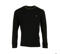 Fred Perry Long Sleeved Twin Tipped Tee Shirt, T-shirt homme S