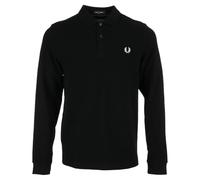 Polo manches longues Fred Perry Plain Noir M