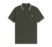Fred Perry - M3600 Polo - Homme - Tops - Vert - Taille: S