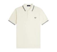 Fred Perry - M3600 Shirt - Homme - Tops - Blanc - Taille: L