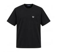 Fred Perry Men's Relaxed Pocket T-Shirt Black