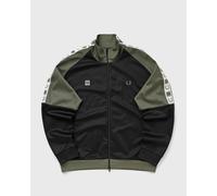 Fred Perry MEYBA TAPED RAGLAN TRACKJACKET men Track Jackets black|green taille: XXL