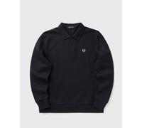 Fred Perry PIQUE COLLARED SWEATSHIRT men Sweatshirts blue taille: L