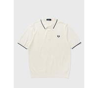 Fred Perry PIQUE STITCH KNITTED SHIRT men Polos beige taille: XL