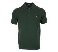 Polo - Fred Perry - Plain - 100% coton - Vert foncé - Coupe classique L