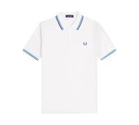 Fred Perry - Polo à double liseré - Homme - Tops - Blanc - Taille: S