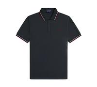 Fred Perry - Polo à Double Liseré - Homme - Tops - Vert - Taille: XS