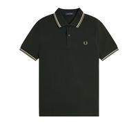 Fred Perry - Polo à double liseré Style Moderne - Homme - Tops - Vert - Taille: 2XL