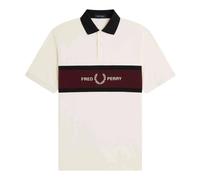 Fred Perry - Polo avec empiècement brodé - Homme - Tops - Beige - Taille: XL