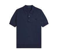 Fred Perry - Polo en maille - Homme - Tops - Bleu - Taille: L