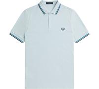 Fred Perry Polo Hommes Bleu 100% Coton : Taille - M Taille : M