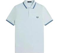 Fred Perry Polo Hommes Bleu 100% Coton : Taille - S Taille : S