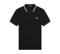Fred Perry - Polo Iconique avec Logo Laurier - Homme - Tops - Noir - Taille: S