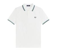 Fred Perry - Polo M3600 - Homme - Tops - Blanc - Taille: M
