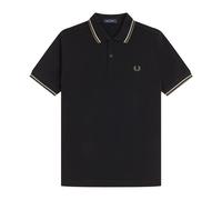 Fred Perry - Polo M3600 - Homme - Tops - Noir - Taille: XL
