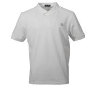 Fred Perry Polo M6000 pour homme sans bandes contrastées, Blanc., XXL