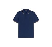 Fred Perry - Polo Original à Double Liseré - Homme - Tops - Bleu - Taille: 2XS