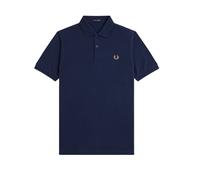 Fred Perry - Polo Piqué Classique - Homme - Tops - Bleu - Taille: L