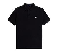 Fred Perry - Polo Slim Fit à Col Rayé - Homme - Tops - Noir - Taille: XS
