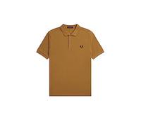 Fred Perry Polo Slim Fit Plain M6000, Marron 644, 3XL