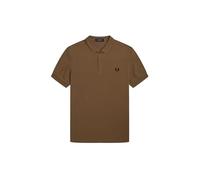 Fred Perry Polo Slim Fit Plain M6000, Marron, L