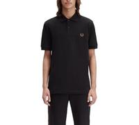 Fred Perry Polo Slim Fit Plain M6000, Noir , XL