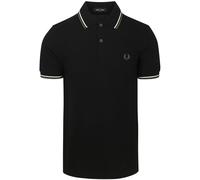 Fred Perry Polo Twin Tipped M3600 W54 Noir Taille Xxl