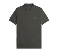 Fred Perry - Polo Uni Coupe Slim Vert Field - Homme - Tops - Vert - Taille: XL