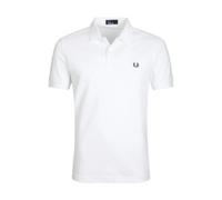 Fred Perry - Polo Uni M6000 - Homme - Tops - Blanc - Taille: 2XL