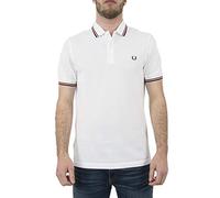 Fred Perry Polos m3600 748 White/Bright Red/Navy XXXL