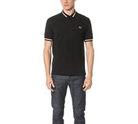Fred Perry Polos Single Tipped 157 Black/Champagne 42