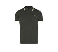 FRED PERRY Poloshirt olive | S
