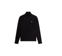 Fred Perry - Pull à col roulé - Homme - Pulls - Noir - Taille: XL