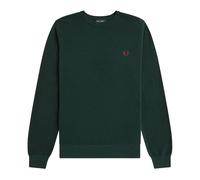Fred Perry - Pull en maille piquée - Homme - Pulls - Vert - Taille: 2XL