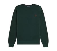 Fred Perry - Pull en maille piquée - Homme - Pulls - Vert - Taille: 2XL