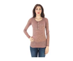 Fred Perry - Pull Rose en Laine avec Logo - Femme - Tops - Rose - Taille: 40 FR
