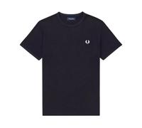 Fred Perry - Ringer T-Shirt - Homme - Tops - Bleu - Taille: XL