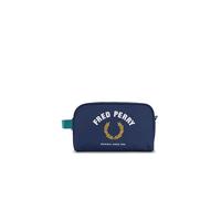 Fred Perry Sac de lavage en nylon de sport, bleu, Trousses de toilettes