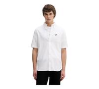 Fred Perry - Short Sleeve Chemises - Homme - Chemises - Blanc - Taille: 2XL