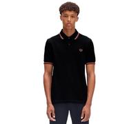 Fred Perry Slim Fit Twin Tipped Polo M3600, Noir , XL