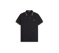 Fred Perry Slim Fit Twin Tipped Polo M3600, Noir , XXL