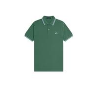 Fred Perry Slim Fit Twin Tipped Polo M3600, vert, S