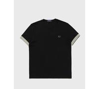 Fred Perry STRIPED CUFF T-SHIRT men Shortsleeves black taille: M