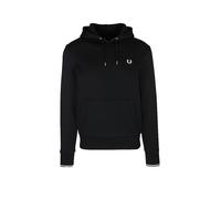 Fred Perry Sweat Tipped Hooded Sweatshirt 248 Navy S