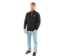 Fred Perry HALF ZIP SWEATSHIRT men Half-Zips black taille: M