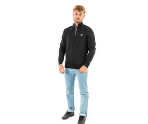 Fred Perry Sweat Half Zip 102 Black M